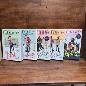 Off-Campus Paperback Book Set — Pastel Covers (5-Book Collection)